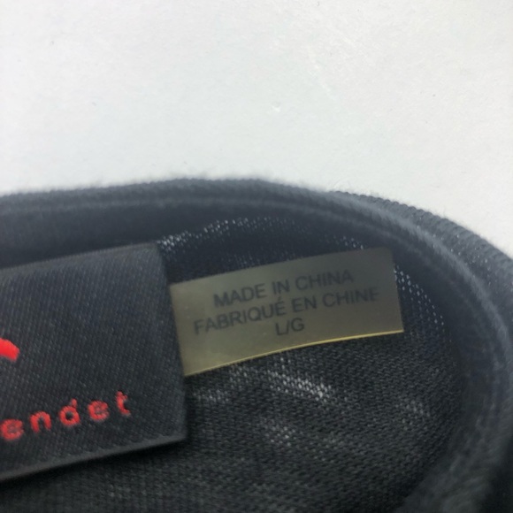 Alice+Olivia Air Top Black Lamb Leather Sleeves L - Picture 7 of 13